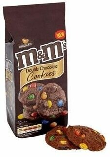 Печенье M&Ms Double Chokolate Cookies / М&Мс Дабл Чоколейт кукис 180 г. (Великобритания) - фотография № 7