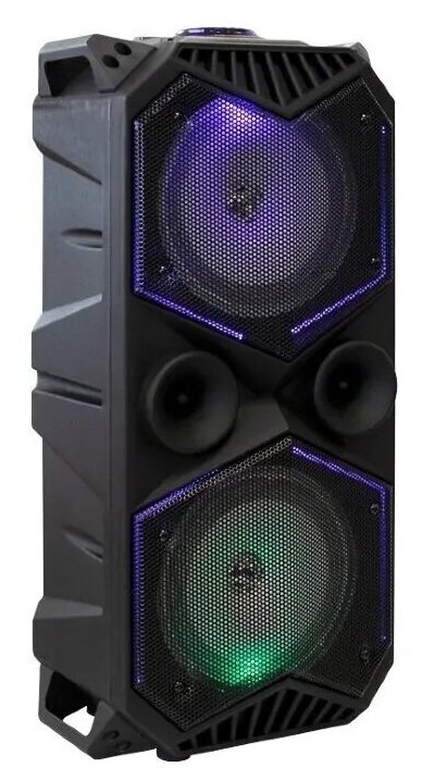 Напольная Портативная колонка BT SPEAKER ZQS-1819 Bluetooth с микрофоном и светомузыкой