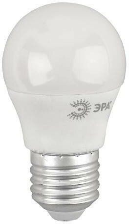 Светодиодная LED лампа шар ЭРА ECO шар P45 E27 8W(640lm) 4000K 4K P45-8w-840-E27 Б0030025