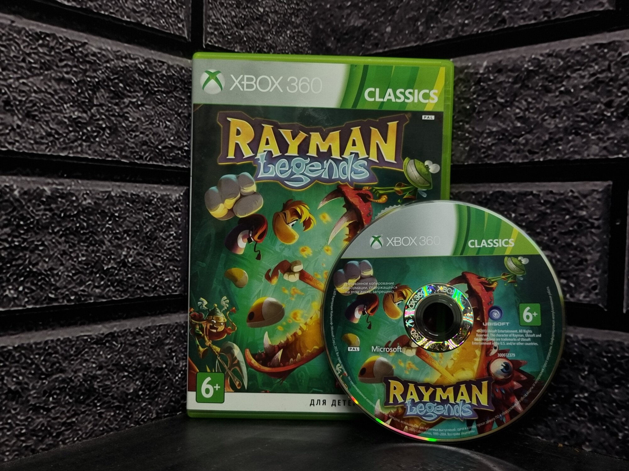 Игра для Xbox 360 Rayman Legends РУС Resale