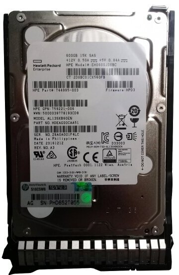 Жесткий диск HP 744995-003 600 Gb SAS 2,5" HDD