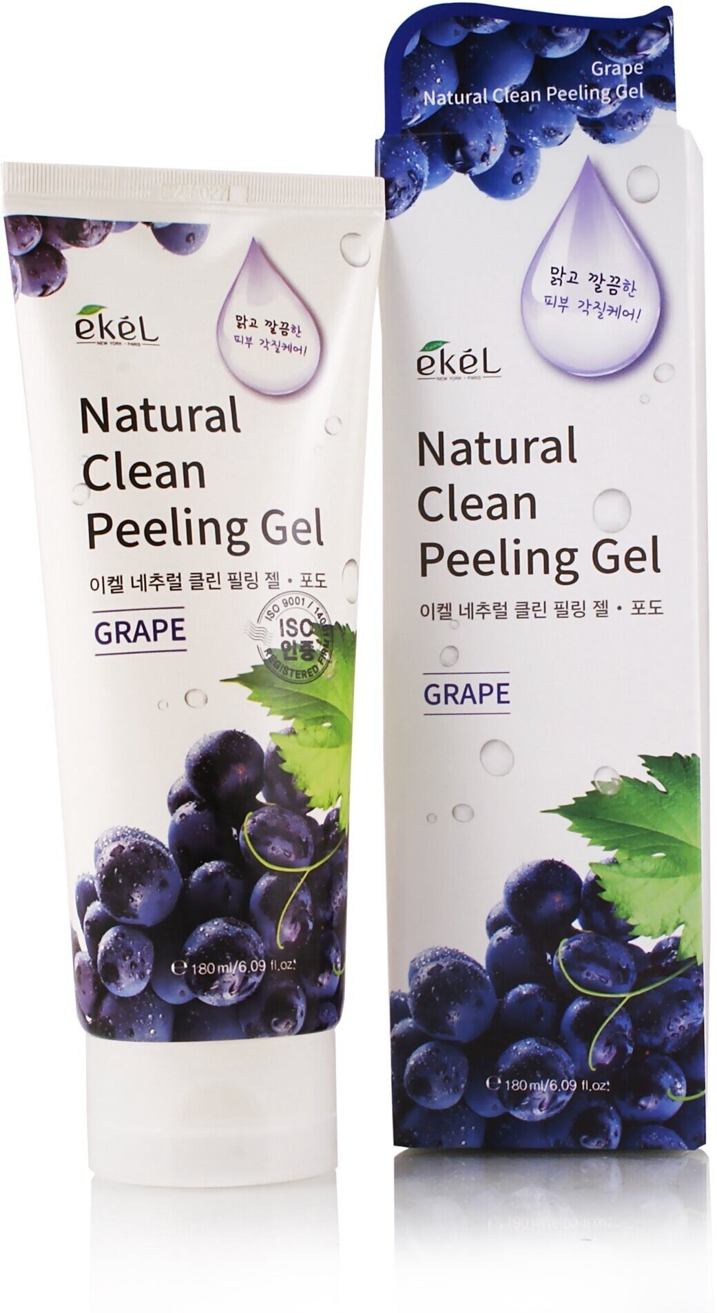 Ekel Пилинг-скатка Natural Clean Peeling Gel Grape с экстрактом винограда, 100 мл - фотография № 15
