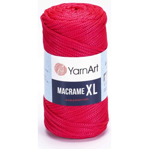 Пряжа YarnArt Macrame XL малиновый (163), 100%полиэстер, 130м, 250г, 5шт