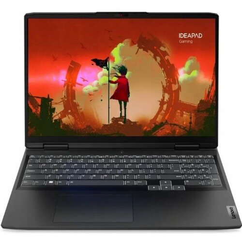 Ноутбук Lenovo IdeaPad Gaming 3 16ARH7 161920x1200 IPSAMD Ryzen 7 6800H32Ghz16384Mb1024SSDGbnoDVDRTX3050Tionyx greynoOS 170W RU kbd 11915200₽