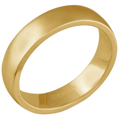 фото Эстет кольцо из жёлтого золота 01о030369, размер 17.5