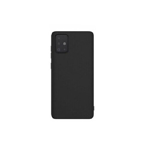 Накладка силикон для Samsung Galaxy A71 A715 (2020) Black накладка силикон mobility для samsung galaxy a31 2020 а315 black