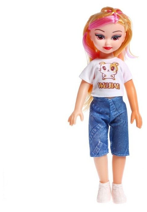 Кукла «Даша» в летней одежде, со звуковыми эффектами, микс
