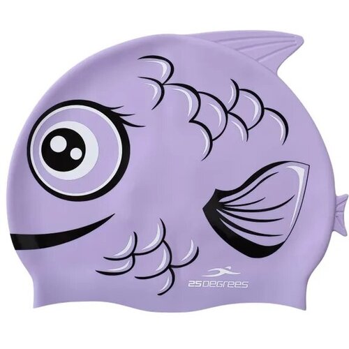 фото Шапочка для плавания 25degrees miso purple 25d22007k, силикон, детский