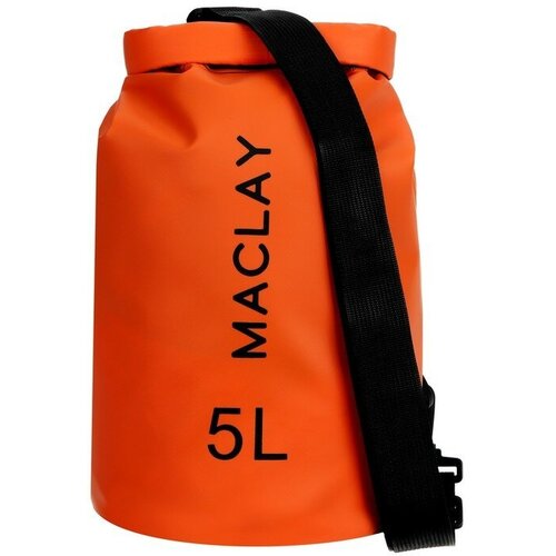 Maclay Гермомешок туристический Maclay 5L, 500D, цвет оранжевый
