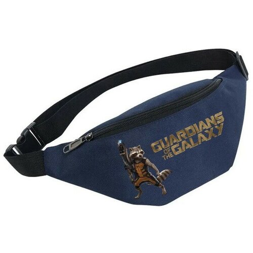 фото Сумка поясная noname, синий