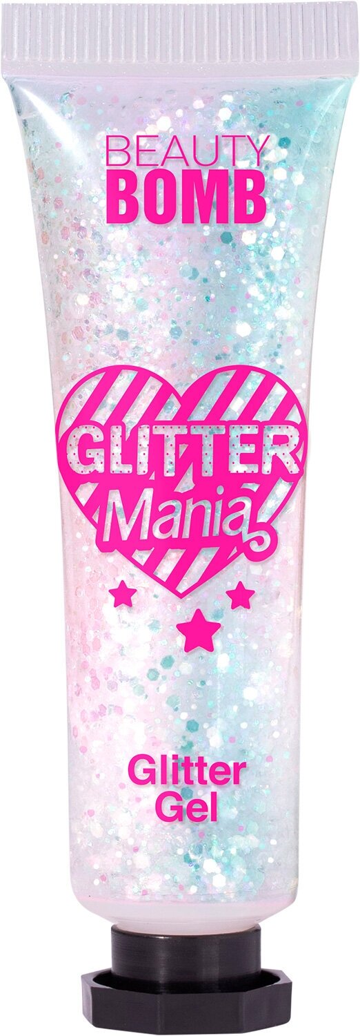 Глиттер гель для лица Beauty Bomb Glitter Mania тон 01