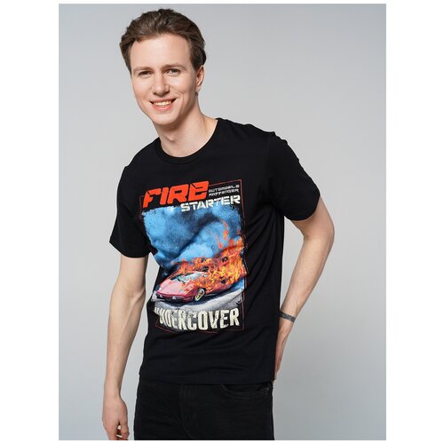 фото Футболка с кор.рукавом твое 80451 размер m, черный, men