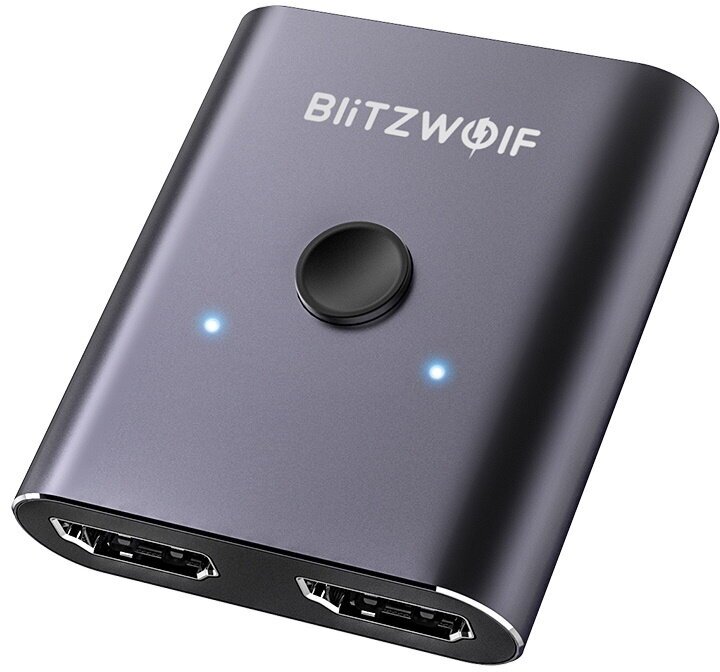 Переходник HDMI BlitzWolf BW-HDC2 Bi-Directional HDMI Switch Grey