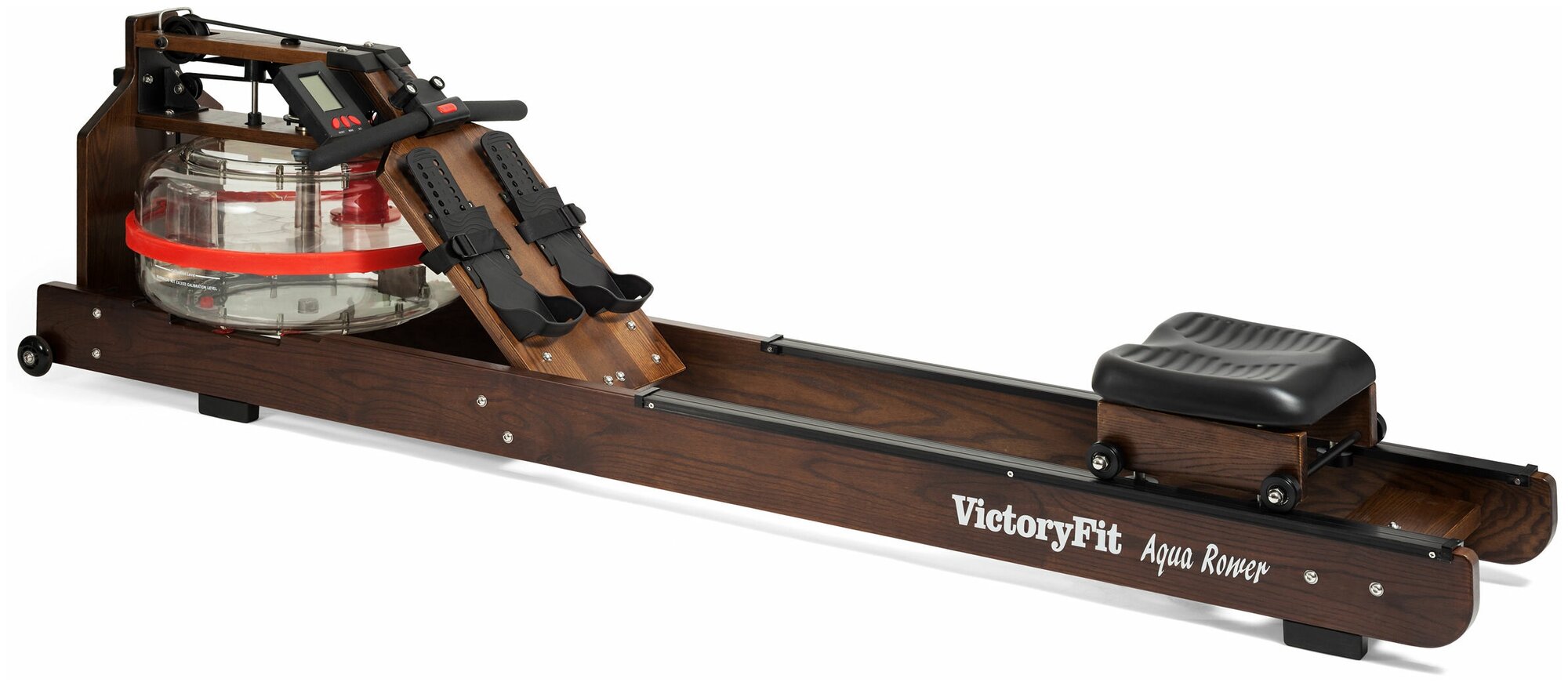 Гребной тренажер VictoryFit VF-WR800/VF-WR801, темно-коричневый