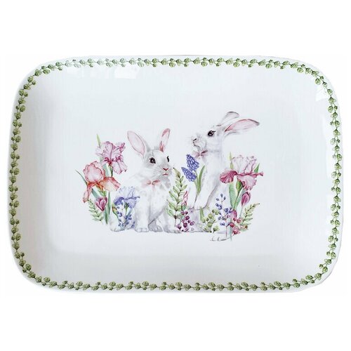 Блюдо, L32,5 W23 H3,5 см