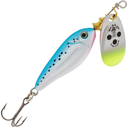 Блесна вращающиеся Blue Fox Minnow Super Vibrax №3 13гр. #SB