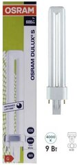 Лампа люминесцентная Ledvance-osram Osram DULUX S 9W/21-840 G23 (холодный белый)