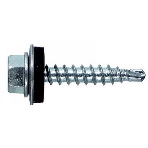 Kenner Саморез кровельный цинк с шайбой EPDM 48x70 100шт Фасовка ск4870ф 862₽