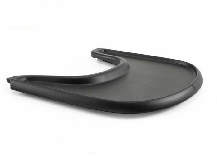 Поднос Stokke (Стокке) Tray для крепления на детский стул Tripp Trapp Black 428502