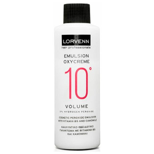 LORVENN Окислительная эмульсия Permanent Hair Color Emulsion Oxycreme 3 %, 70 мл