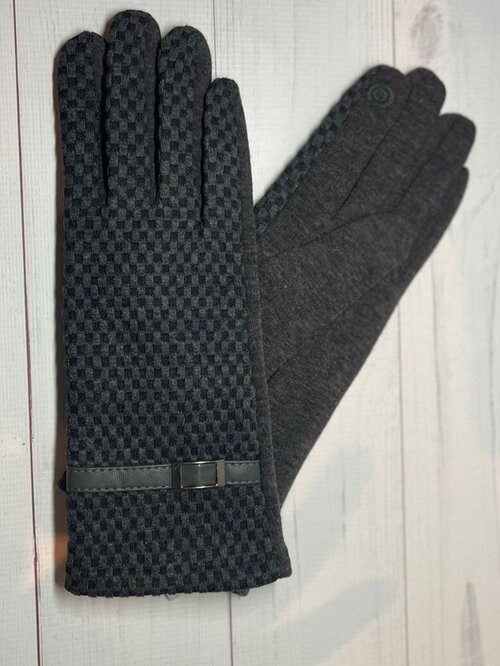 Перчатки , демисезон/зима, утепленные, размер OneSize, серый