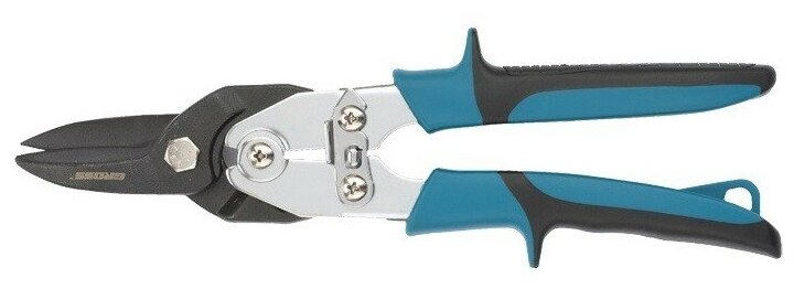 ножницы по металлу piranha усиленные 255 мм прямой рез сталь-сrmo двухкомпонентные рук., gross 78347 - фото №11