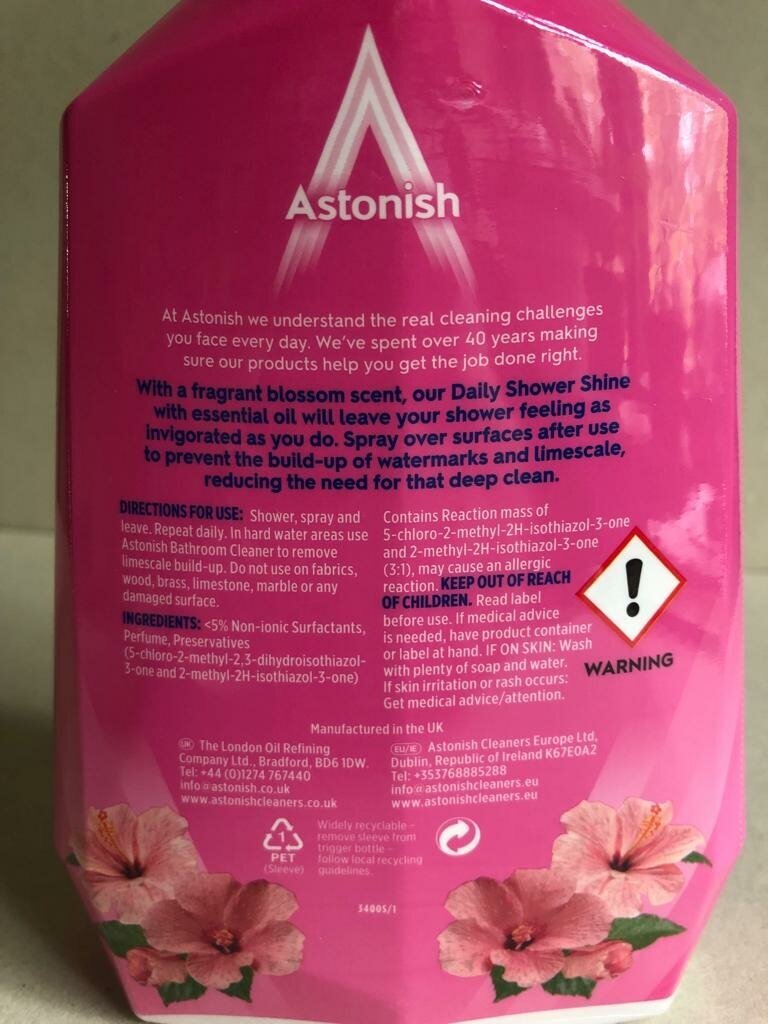 Чистящее средство для кухни Astonish Рубиновый Грейпфрут, 750 ml - фотография № 7