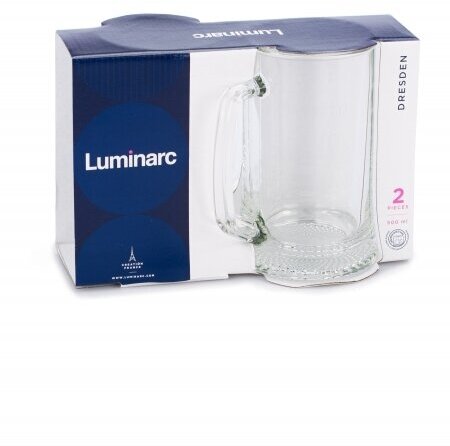 Кружка для пива Luminarc Dresden 2 шт 500 мл ОСЗ-Люминарк - фото №15