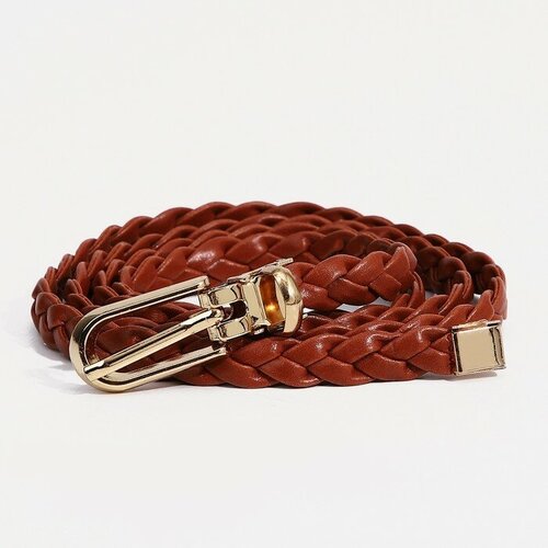 фото Ремень , размер 110, коричневый mikimarket