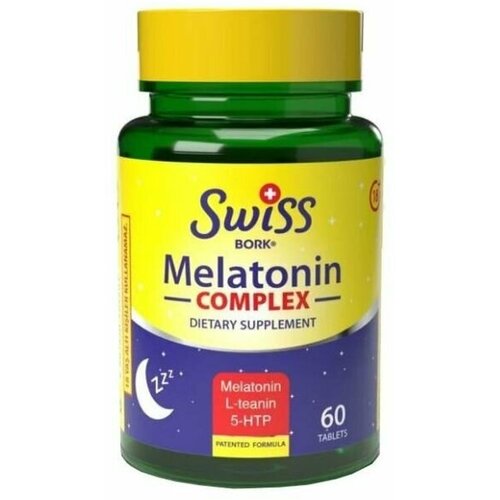 Swiss bork Melatonin complex / Мелатонин комплекс 60 таблеток