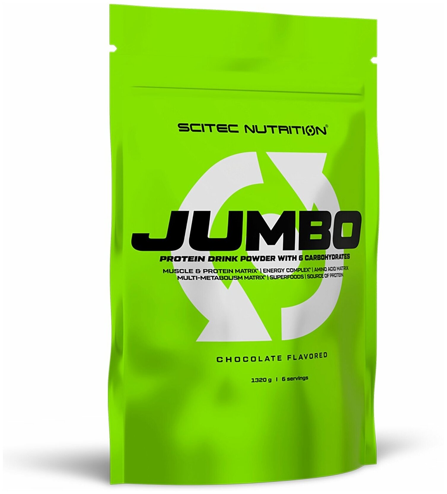 Гейнер Scitec Nutrition Jumbo 1320 г Шоколад