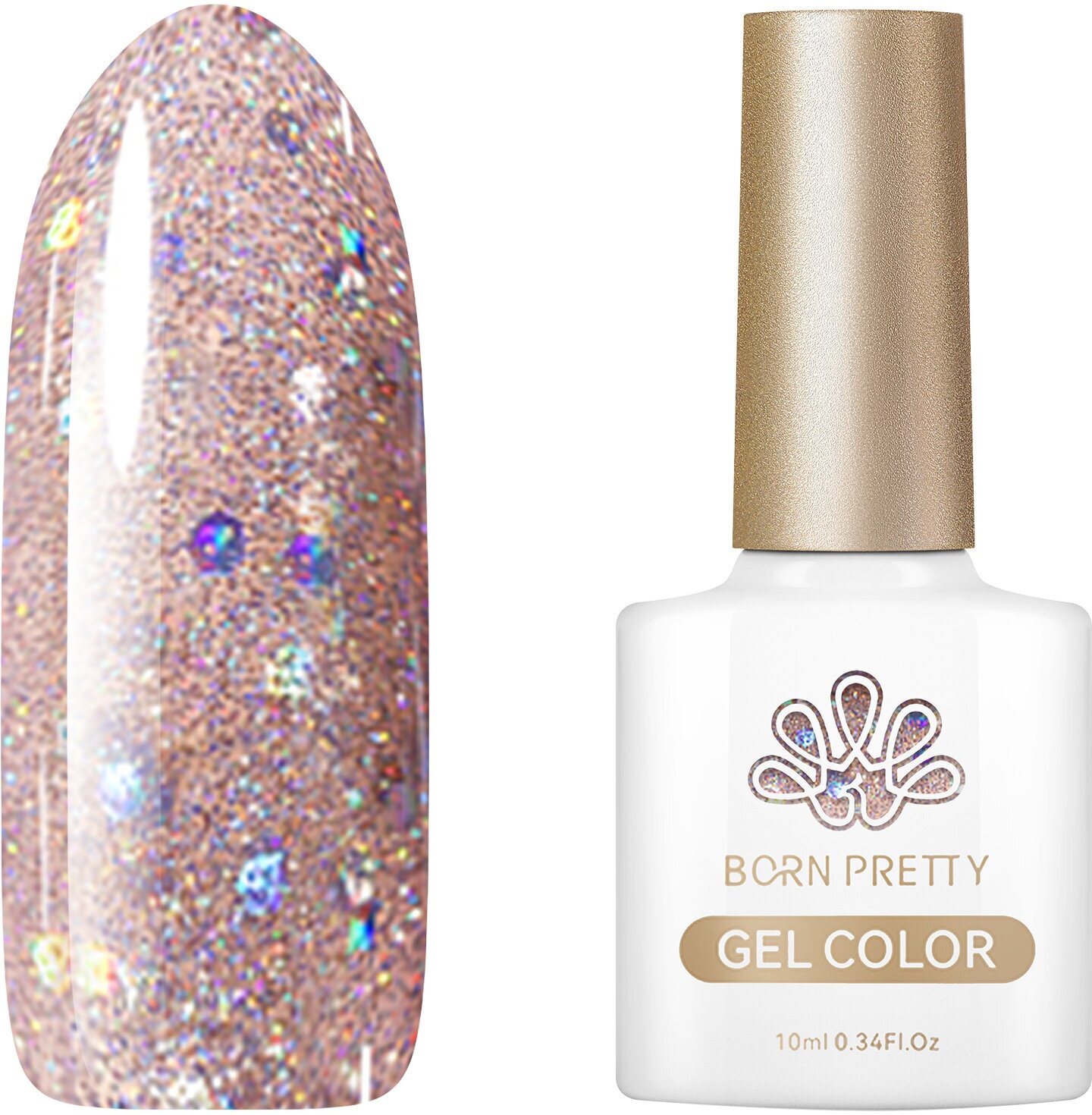 Гель-лак для ногтей Born Pretty "Color gel" CG104 55845-104, 10 мл