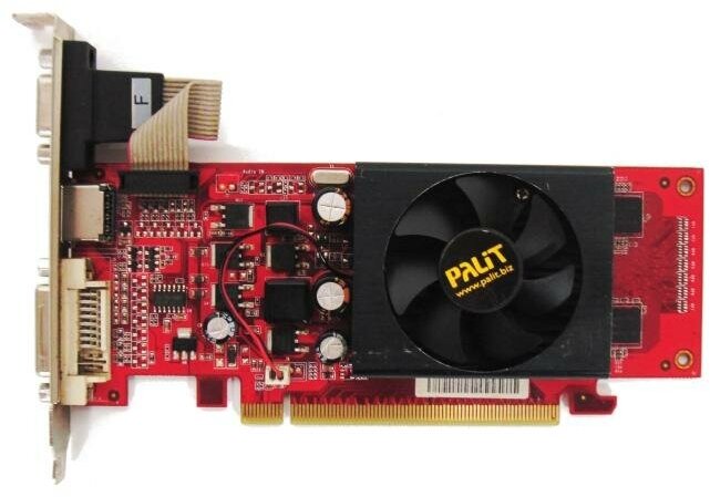 Видеокарта PCI-E Palit Nvidia GeForce GT 210 512MB DDR2 64bit