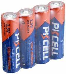 Батарейки PKCELL Ultra Alkaline AA/LR6-4S в упаковке 4 шт.