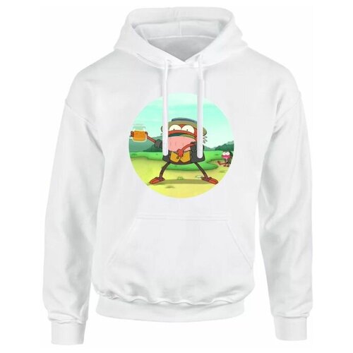 фото Толстовка , размер 42, белый bugrikshop