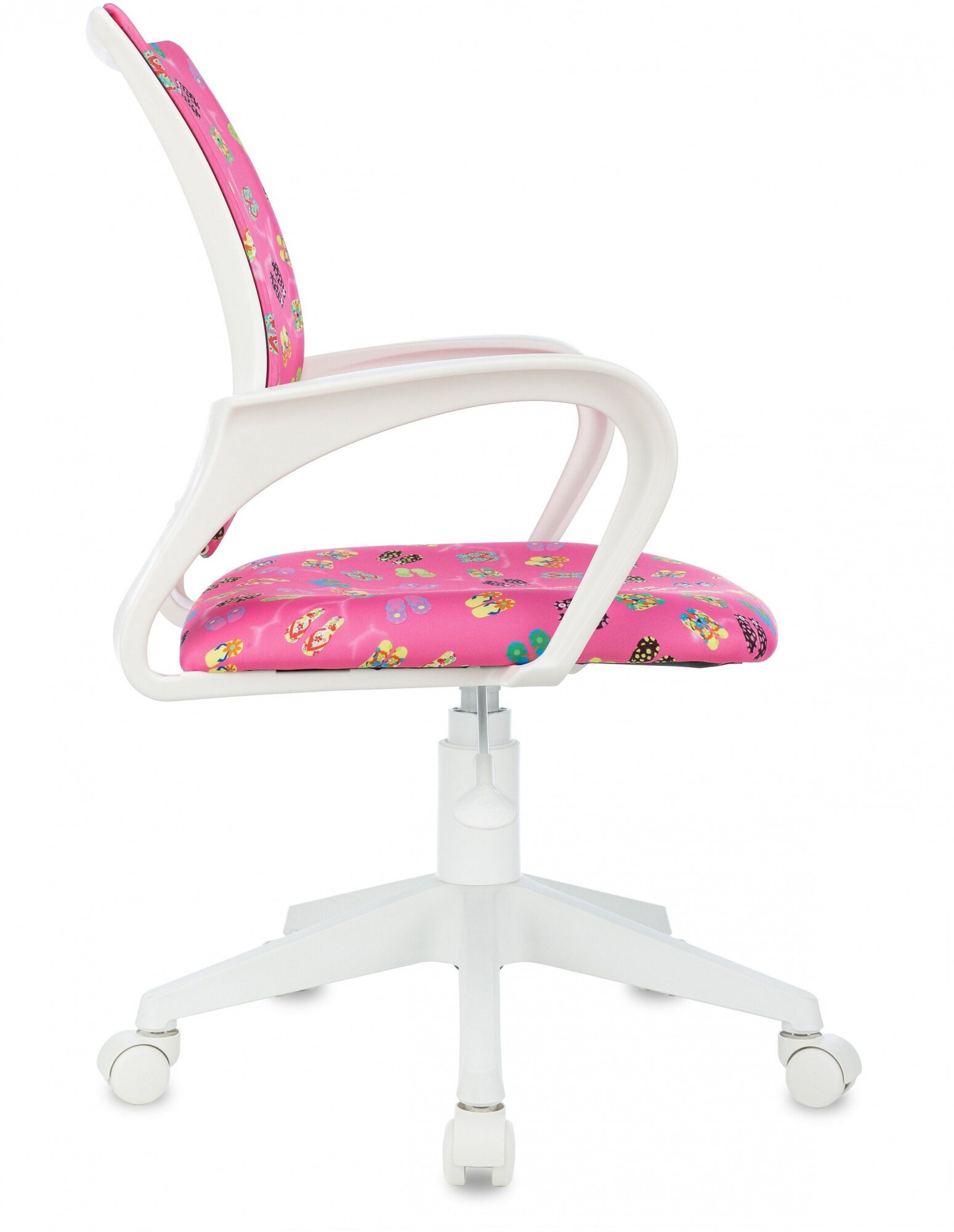 Кресло детское Бюрократ BUROKIDS 1 W, обивка: ткань, цвет: розовый - фото №13