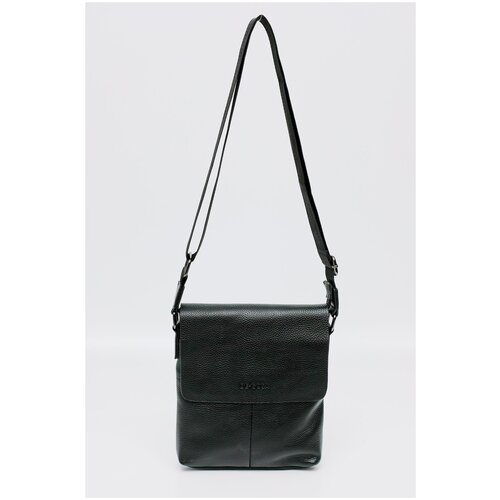 фото 362-62 1920-b сумка кросс-боди мужская натур de-gosa черный