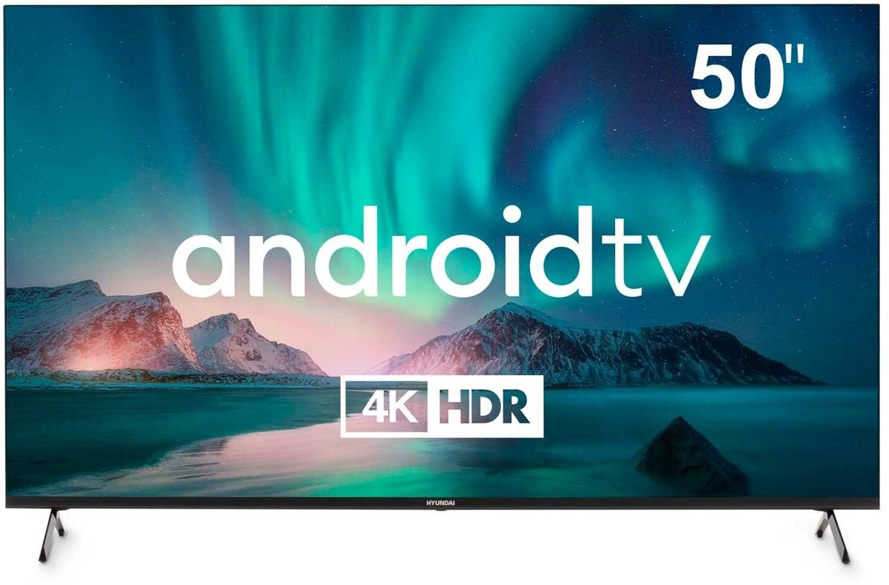 Телевизор Hyundai Android TV H-LED50BU7006, 50", LED, 4K Ultra HD, черный - фото №13