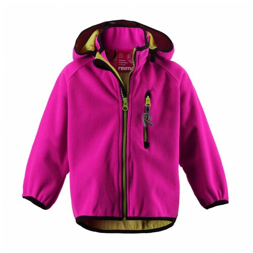 Флисовая кофта на молнии Reima,511134-4620 SoftShell pink, размер 80