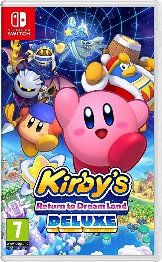 Игра Kirby's Return to Dream Land Deluxe (Nintendo Switch, Английская версия)