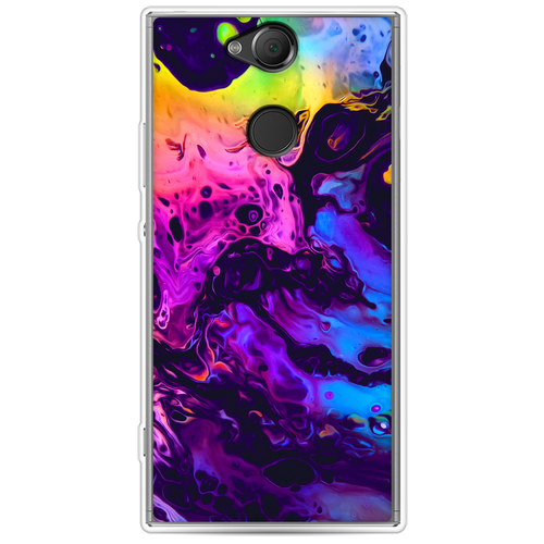 Силиконовый чехол на Sony Xperia XA2 / Сони Иксперия ХА 2 ACID fluid силиконовый чехол черепашки космонавты на sony xperia xa2 сони иксперия ха 2