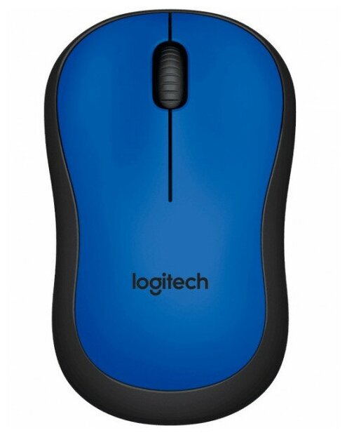 Мышка офисная Logitech M221 (синий)