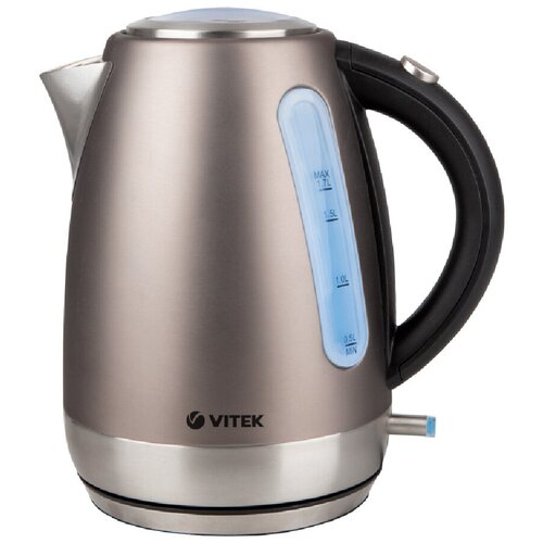 7025-VTST Чайник VITEK 1850-2200 Вт Макс объем 17 лКорпус из нерж стали Скрытый нагр элемент 425200₽