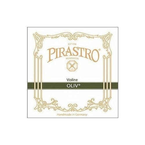 Комплект струн Pirastro 211025 Oliv Violin pirastro 416021 aricore violin