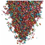 Посыпка кондитерская сахарная декоративная Крошка Люкс Перламутровая для кулича торта и выпечки, 100гр - изображение