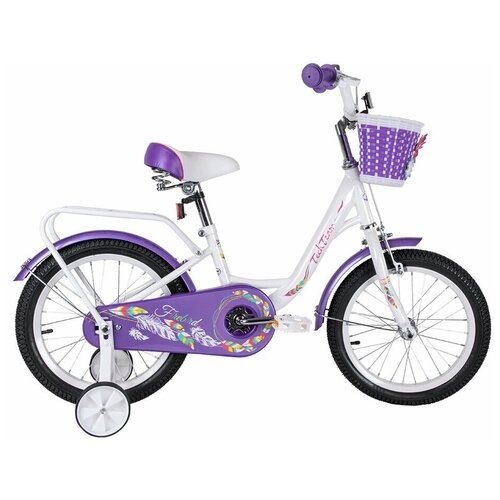Велосипед Tech Team Firebird 20 бело-фиолетовый сталь 1012500₽