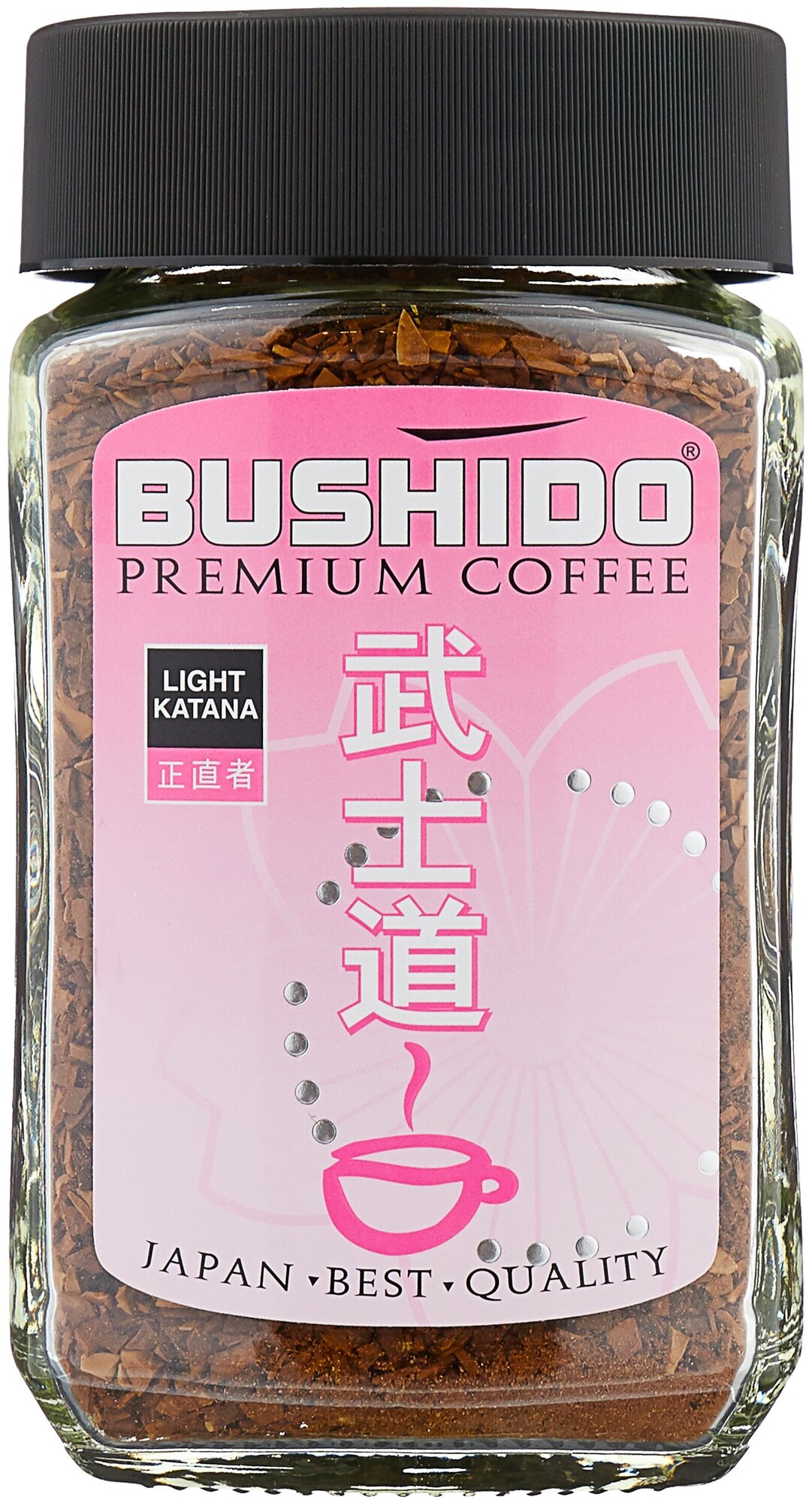 Кофе растворимый Bushido Light Katana, 100 г