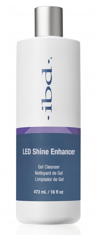 IBD, жидкость для удаления липкого (дисперсионного) слоя LED Shine Enhancer, 470 мл