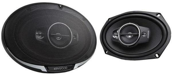 Колонки автомобильные Kenwood KFC-PS6986 600Вт 88дБ 4Ом 15x23см (6x9дюйм) (ком:2кол.) коаксиальные четырехполосные