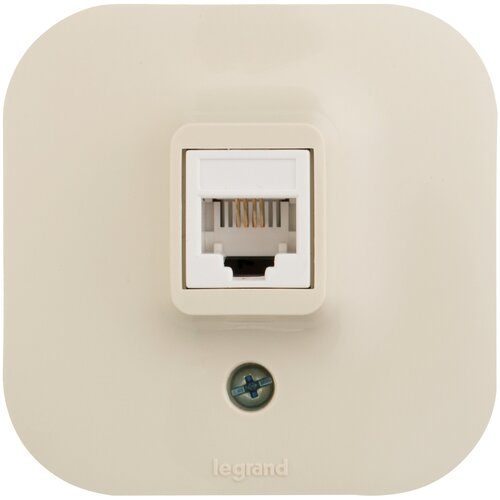 Розетка для интернета Legrand 782254 Quteo